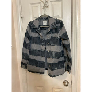 Women's Vans Vintage Jacket, Size M, Gray & Black